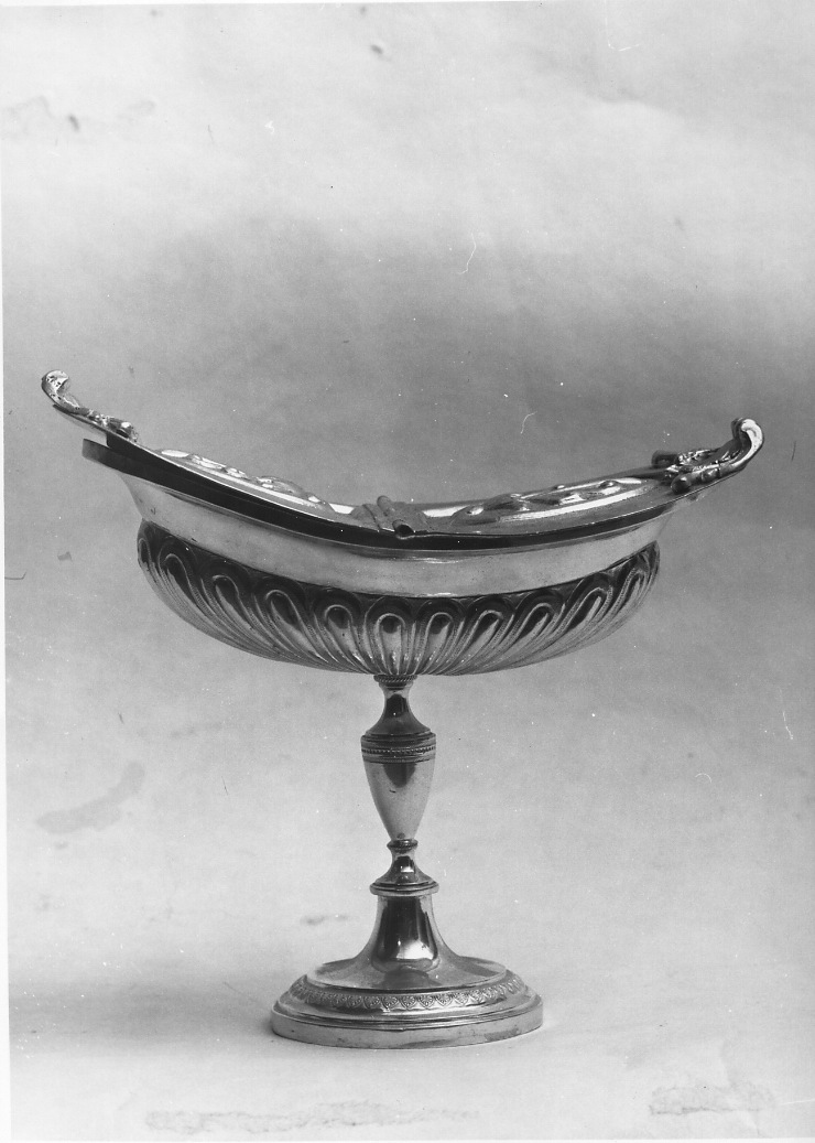 navicella portaincenso - ambito laziale (sec. XVIII)