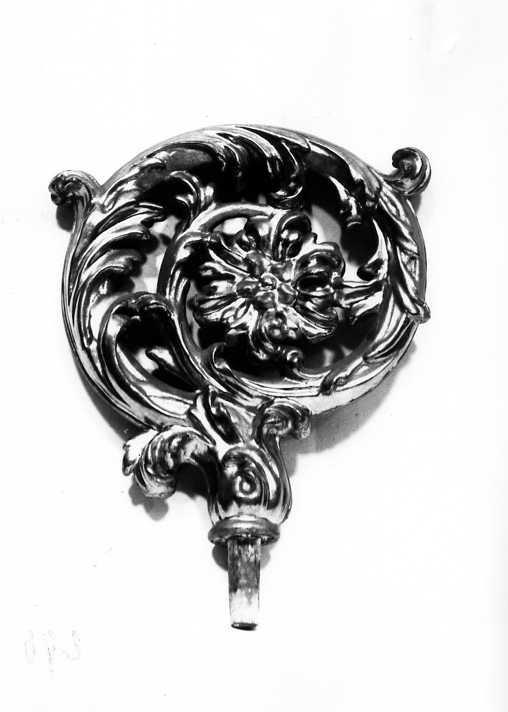 riccio di pastorale - a girale vegetale - ambito laziale (sec. XVIII)