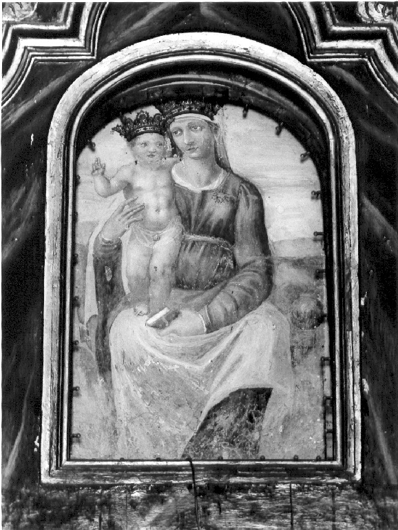 Madonna con Bambino (dipinto) - ambito romano (sec. XVI)