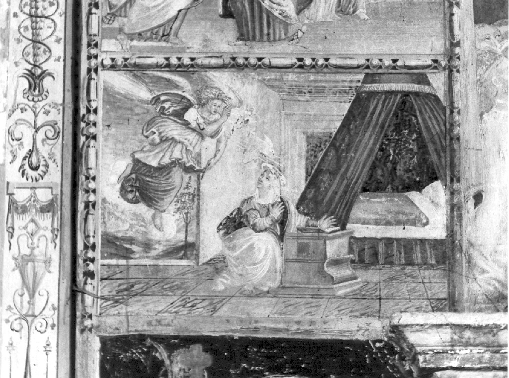 Annunciazione (dipinto) - ambito tosco laziale, ambito viterbese (sec. XVI)
