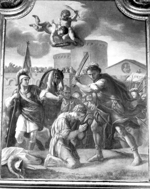 Martirio di San Lanno (dipinto) - ambito romano (sec. XVIII)