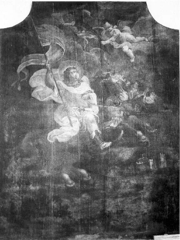 San Lanno (dipinto) - ambito viterbese (prima metà sec. XVII)