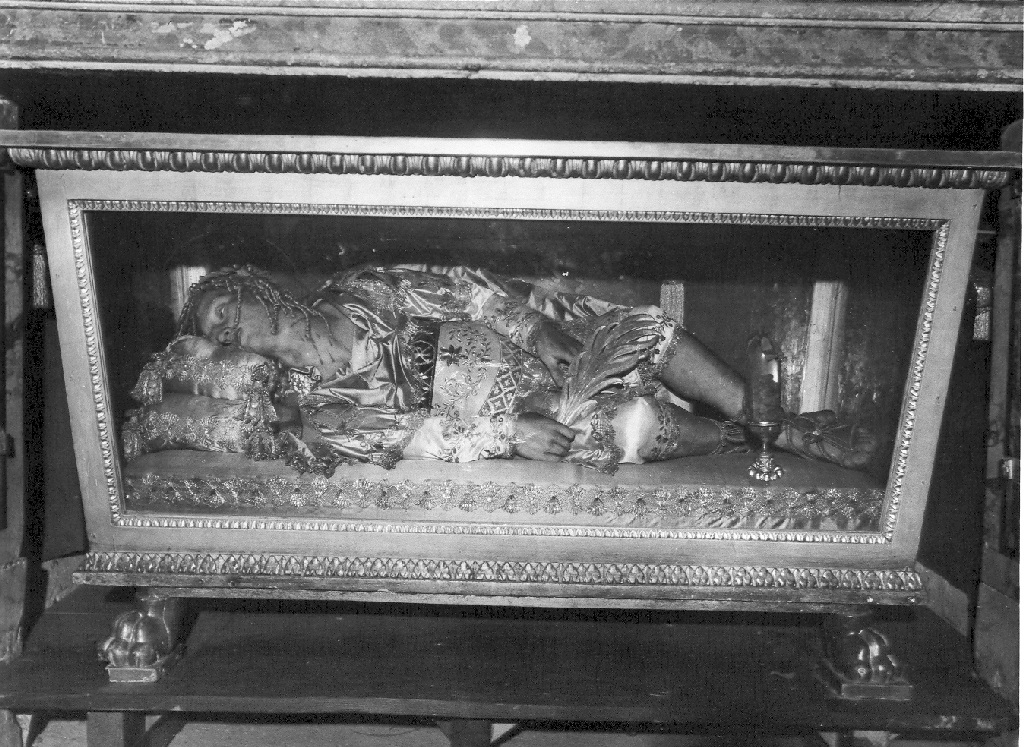 San Lanno (scultura) di Mortola Gioacchino (sec. XIX)