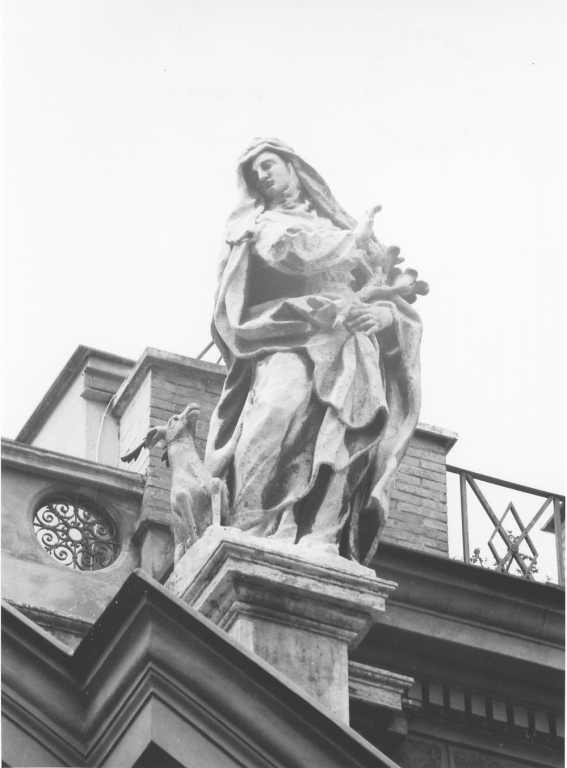 Santa Caterina di Svezia (statua) di Fucigna Andrea (sec. XVIII)