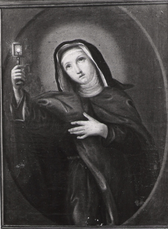 Santa Chiara (dipinto) - ambito italiano (metà sec. XVIII)