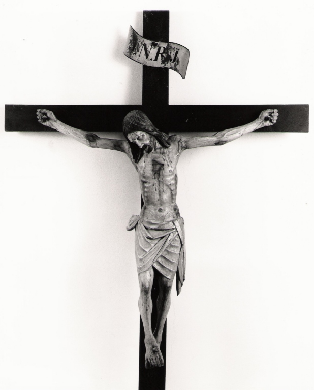 Cristo crocifisso (crocifisso) - ambito Italia centrale (sec. XV)