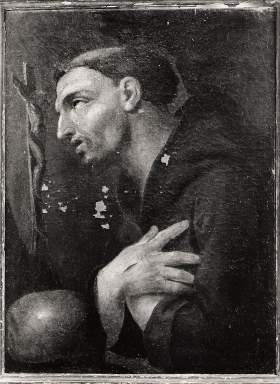 San Francesco in preghiera (dipinto) - ambito romano (sec. XVII)