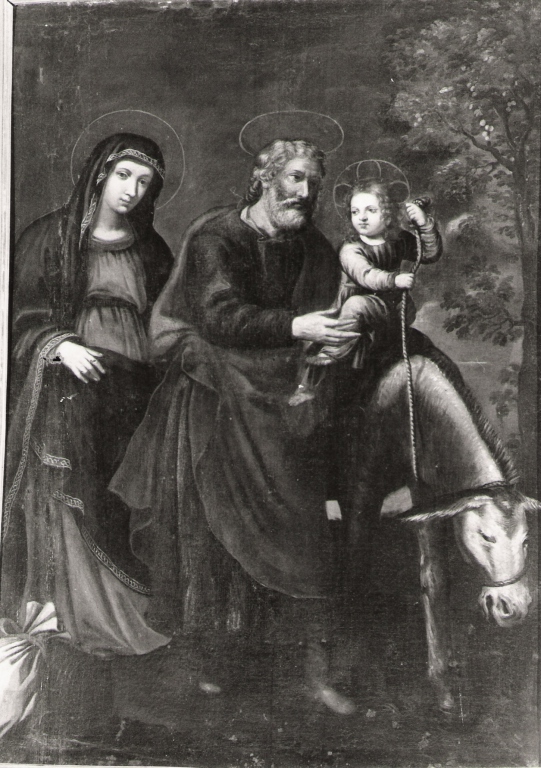 fuga in Egitto (dipinto) - ambito italiano (sec. XVII)