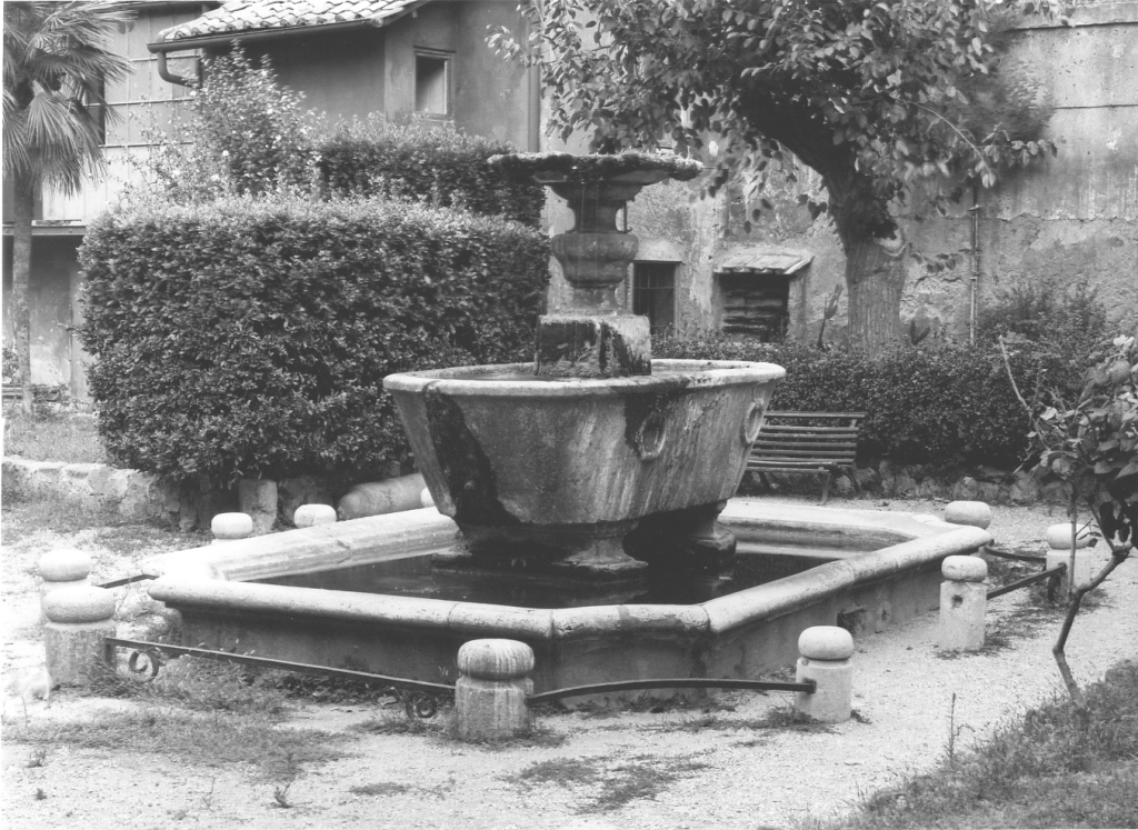 fontana - ambito romano (prima metà sec. XVIII)