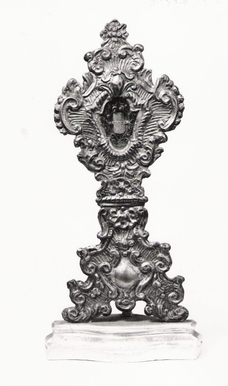 motivi decorativi vegetali (reliquiario) - ambito Italia centrale (sec. XVIII)
