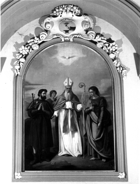 Santi (dipinto) di Arieti Antonio (sec. XIX)