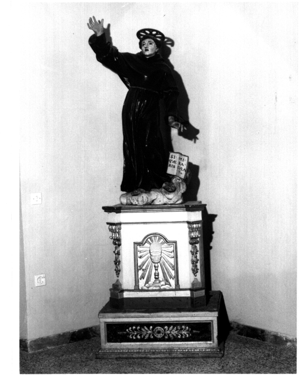 Sant'Antonio (statua) - ambito laziale (sec. XIX)