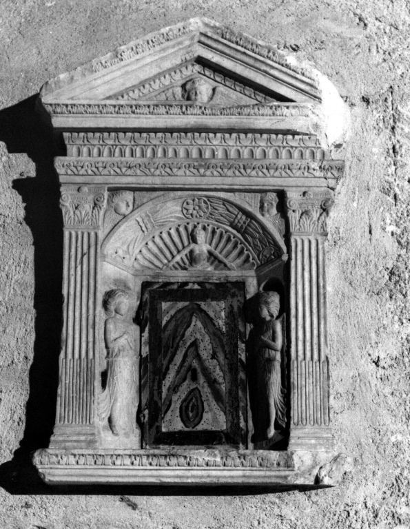 tabernacolo murale - ambito romano (sec. XVI)