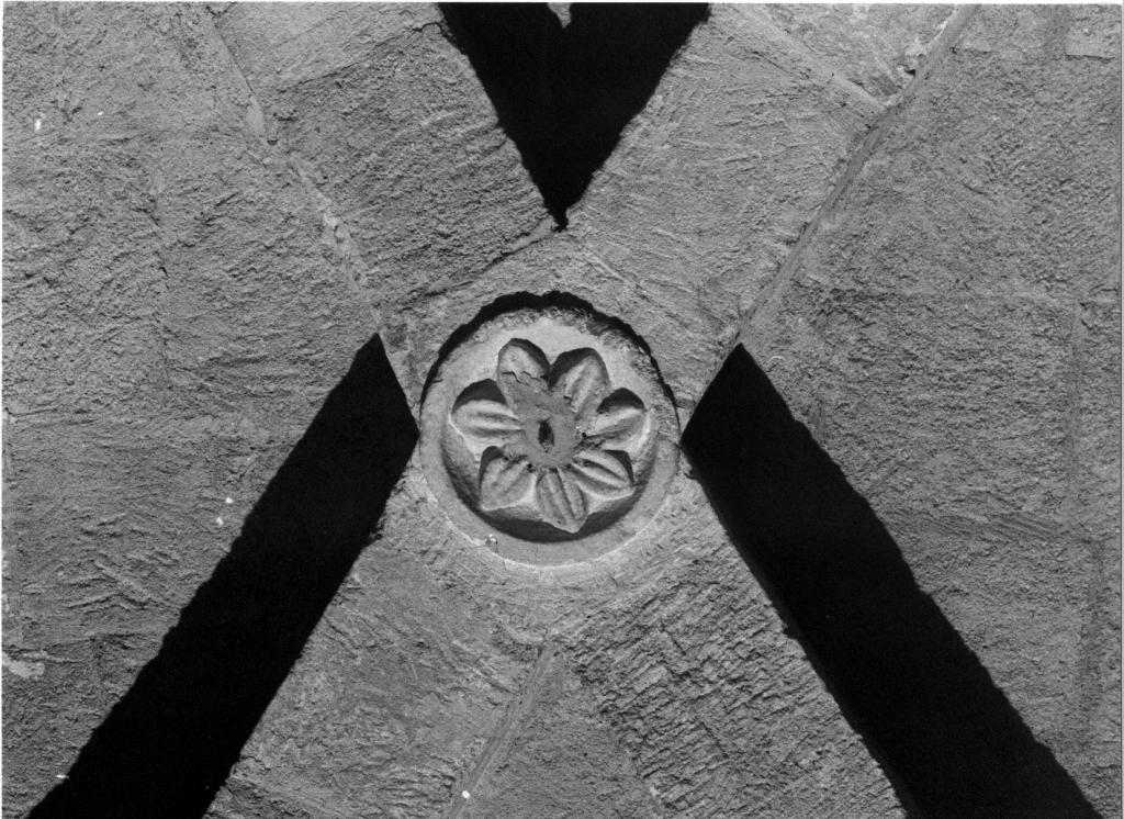 chiave di volta - ambito viterbese (metà sec. XII)