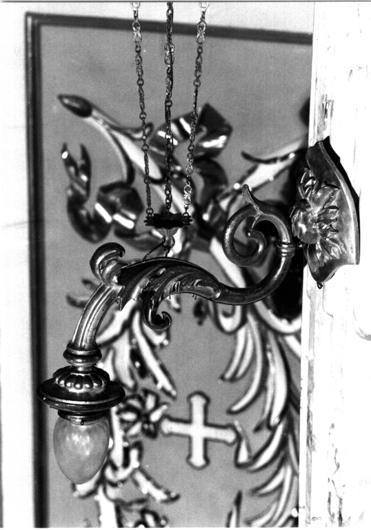 candeliere da parete, coppia - ambito viterbese (sec. XIX)