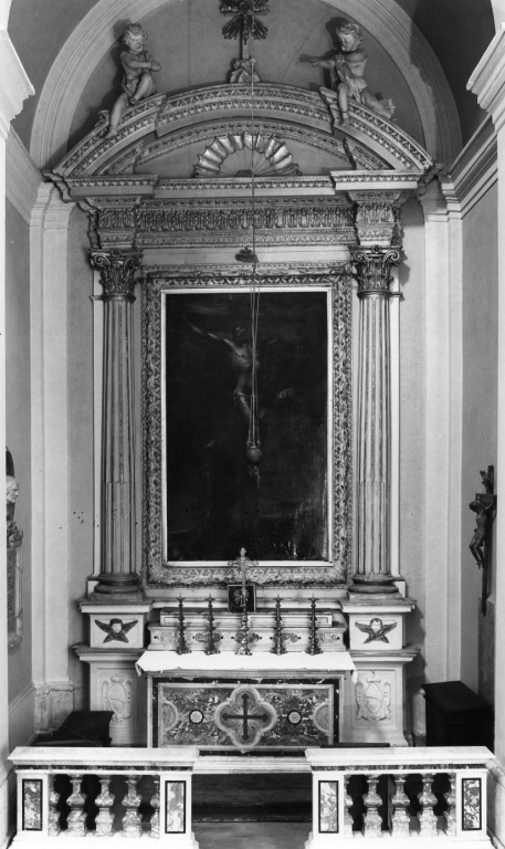 altare - ambito romano (metà sec. XVII)