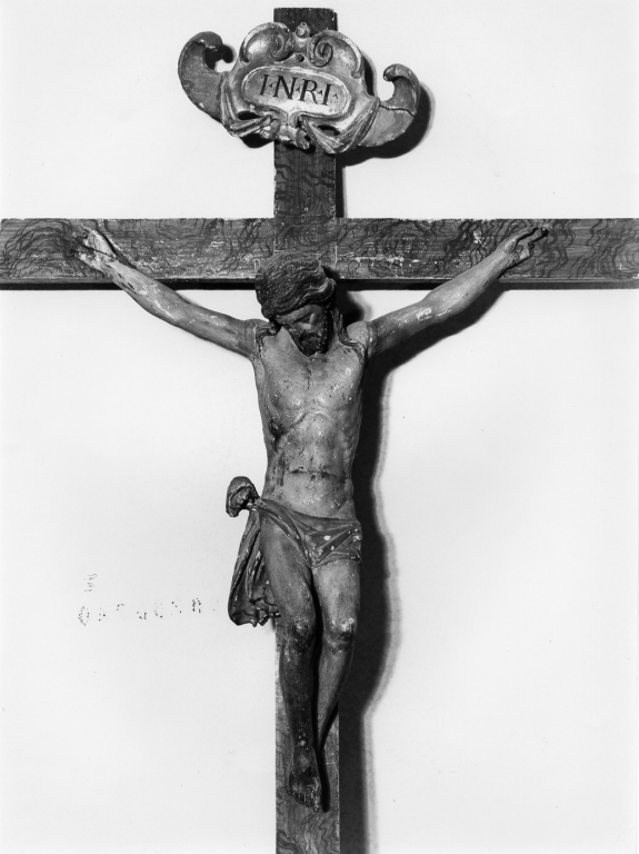 Cristo crocifisso (scultura) - ambito romano (inizio sec. XVII)
