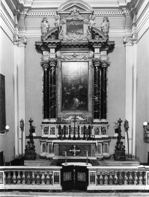 altare di Berrettini Pietro detto Pietro da Cortona (attribuito) (sec. XVII)