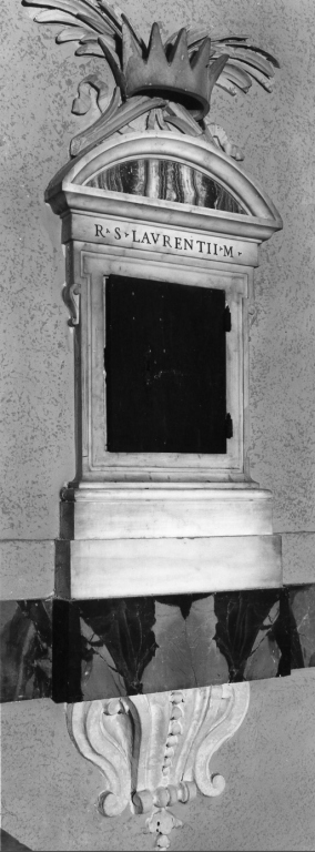 tabernacolo-reliquiario - ambito romano (sec. XVII)