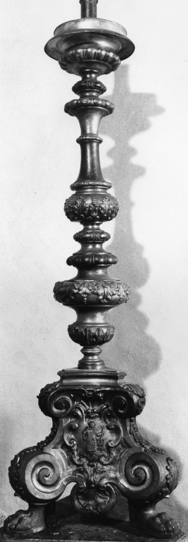 candeliere - ambito romano (sec. XVIII)