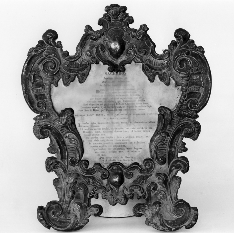 cartagloria - ambito romano (inizio sec. XVIII)