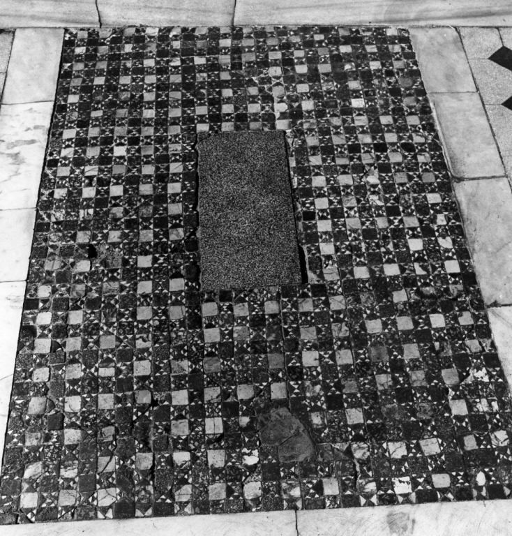 decorazione musiva - ambito cosmatesco (fine/inizio secc. XII/ XIII)