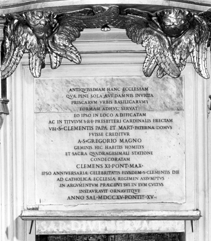 lapide commemorativa - ambito romano (sec. XVIII)