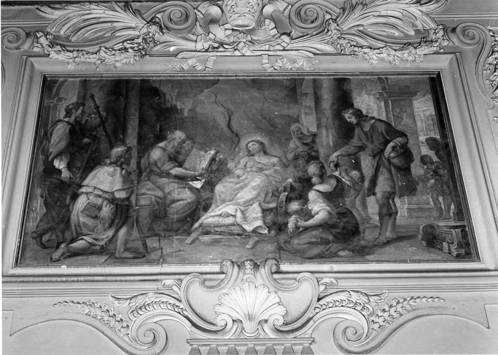 morte di San Servolo (dipinto) di Chiari Tommaso (primo quarto sec. XVIII)