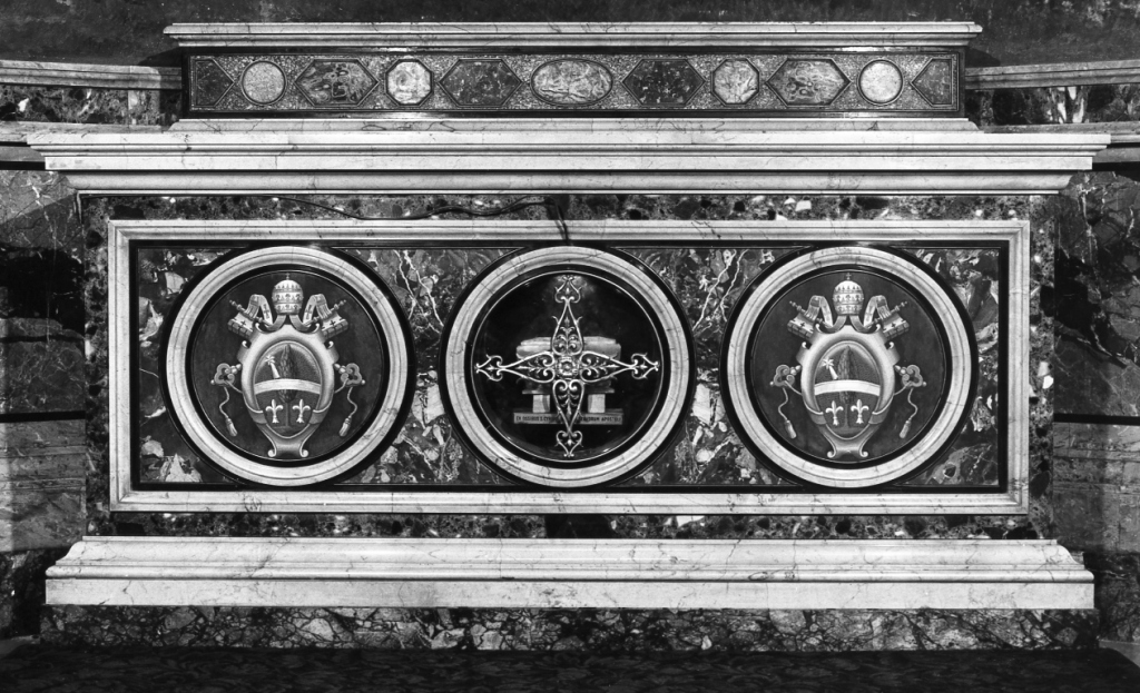 paliotto - ambito romano (sec. XIX)