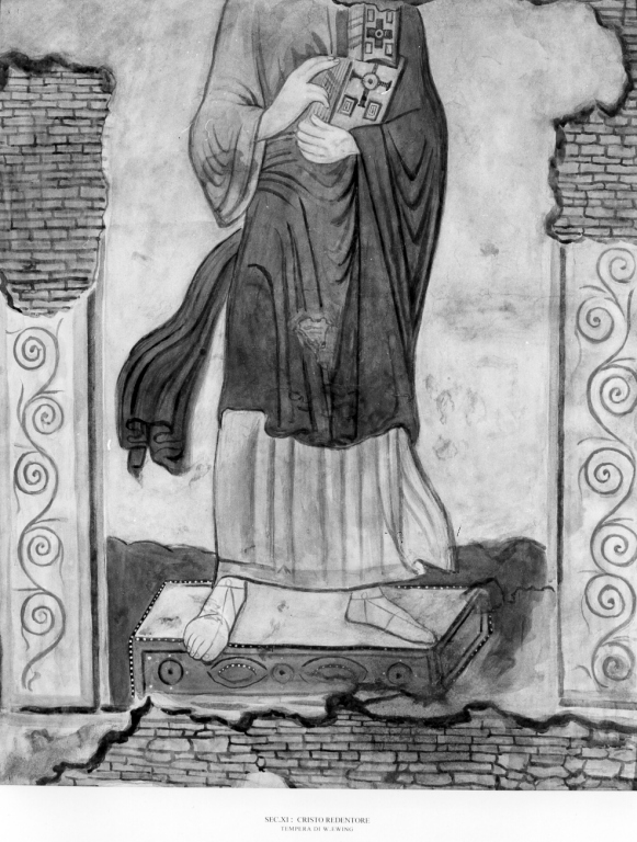 Cristo in piedi (dipinto) di Ewing William (sec. XIX)