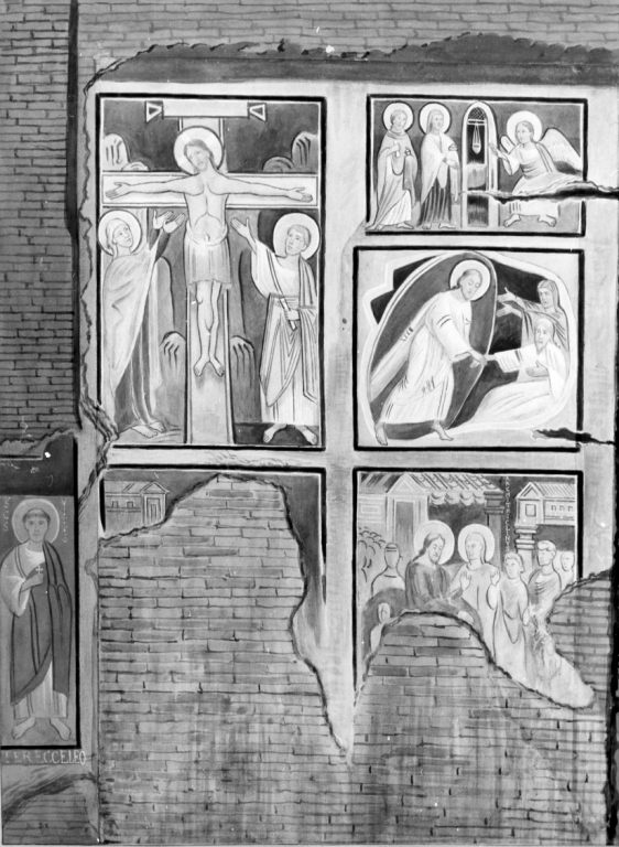 Crocifissione; le pie donne al sepolcro; la discesa al Limbo; le nozze di Cana; San Vito (dipinto) di Ewing William (sec. XIX)