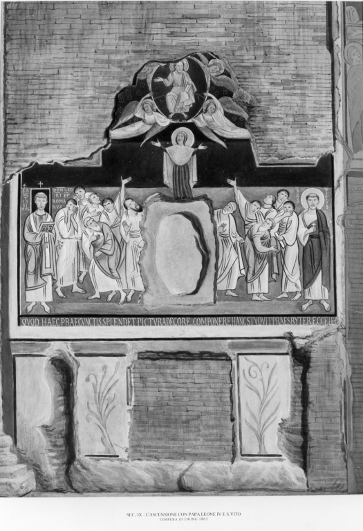 ascensione di Cristo (dipinto) di Ewing William (sec. XIX)
