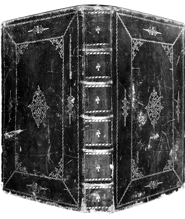 coperta di libro liturgico - ambito romano (sec. XIX)