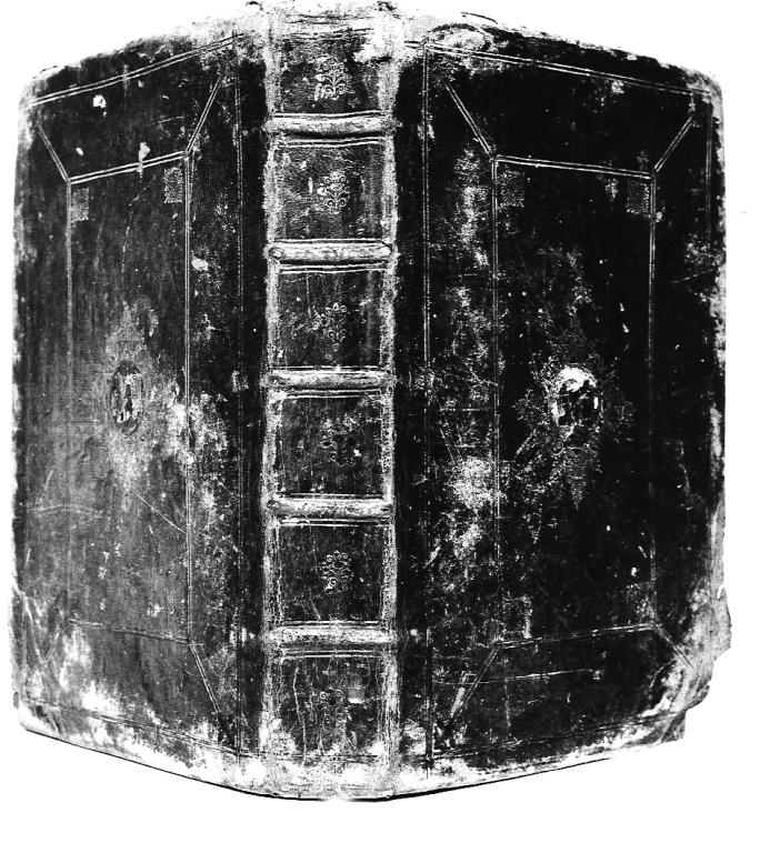 coperta di libro liturgico - ambito veneziano (fine sec. XVIII)