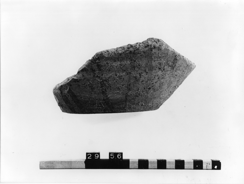 vaso, frammento - ambito laziale (secc. IX/ XIII)