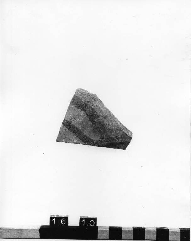 vaso, frammento - ambito laziale (secc. IX/ XIII)