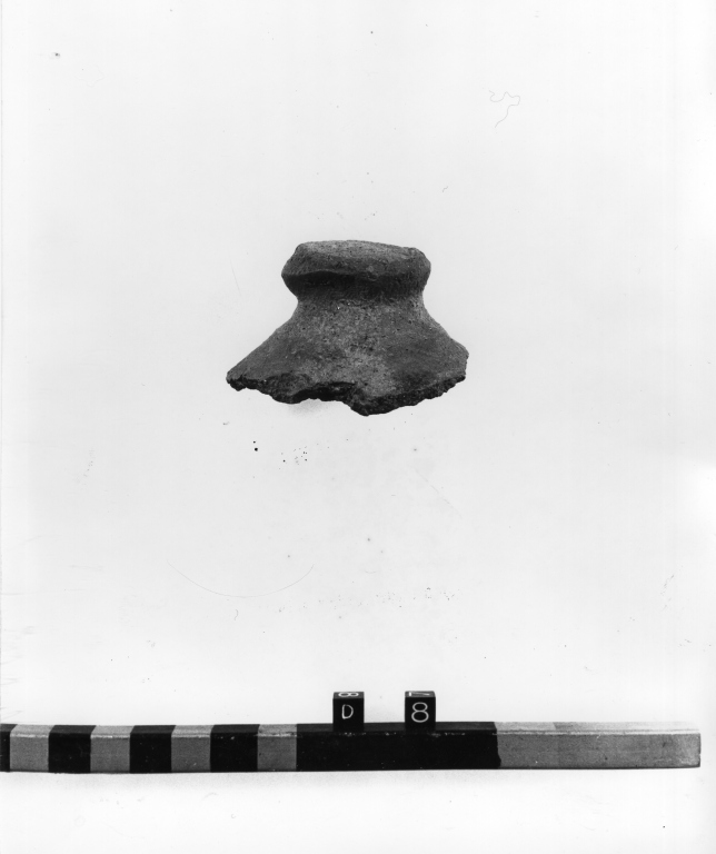 coperchio, frammento - ambito laziale (secc. XIII/ XIV)