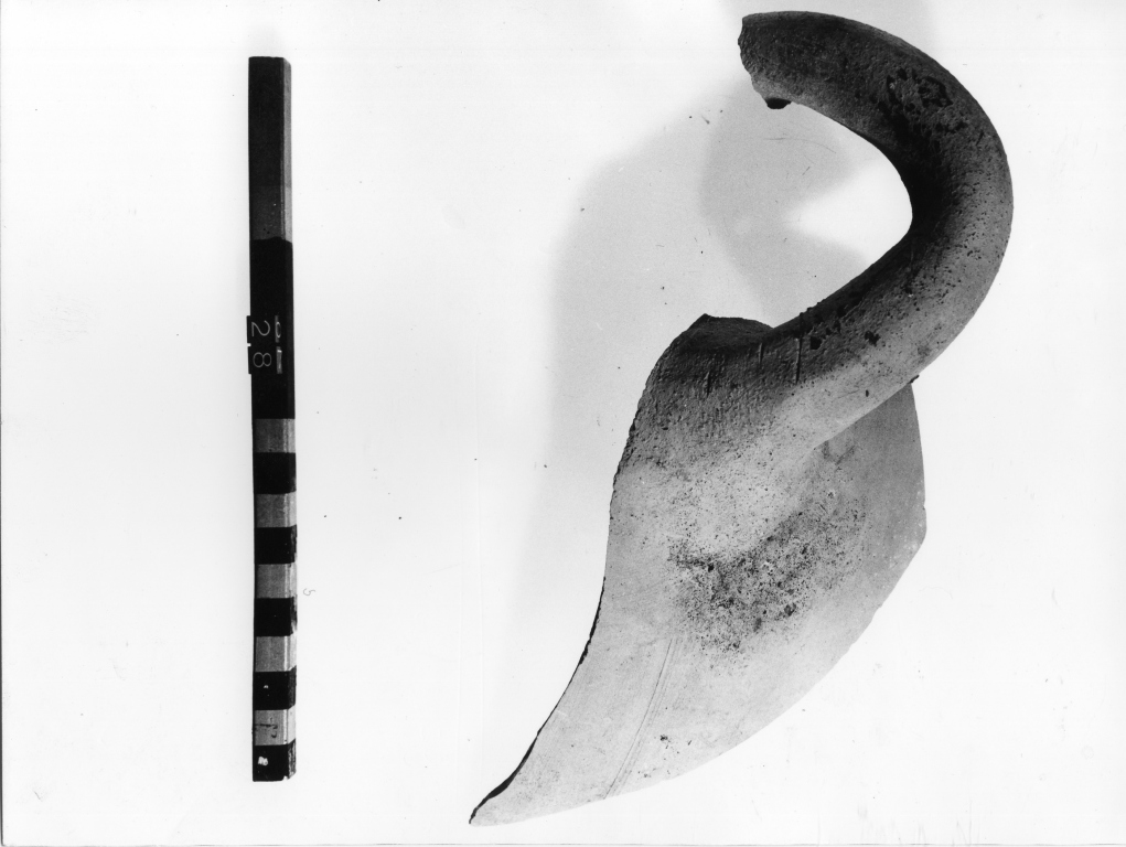 vaso, frammento - ambito laziale (secc. XIII/ XV)