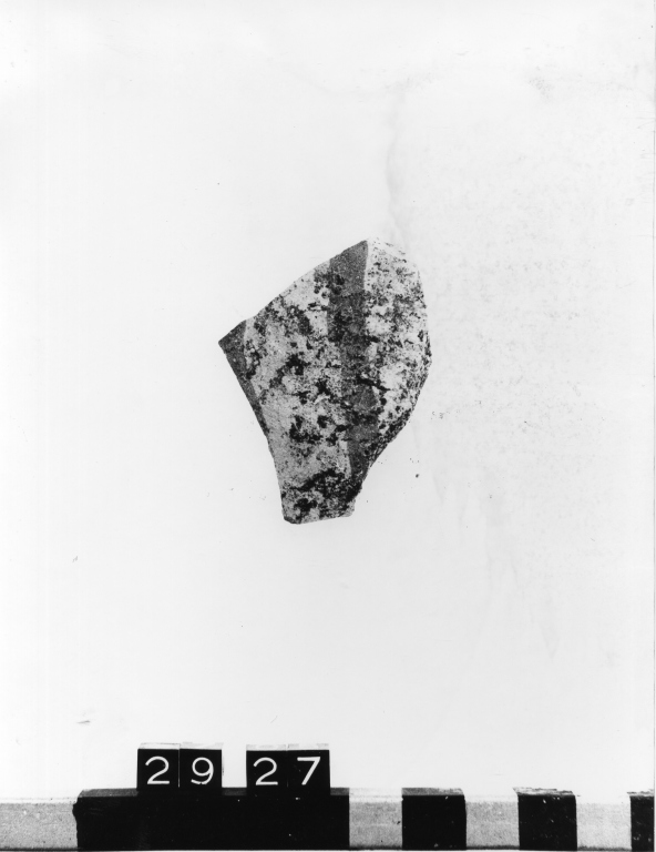 vaso, frammento - ambito laziale (secc. IX/ XIII)