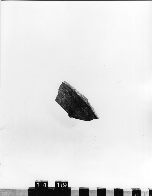 piatto, frammento - ambito laziale (secc. XIII/ XIV)