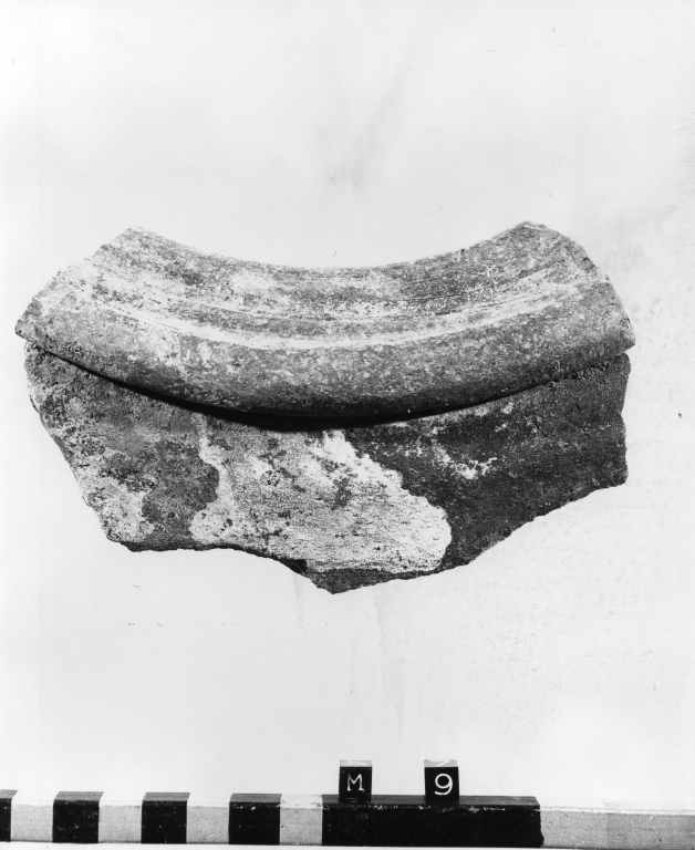 olla, frammento - ambito laziale (secc. IV/ V)