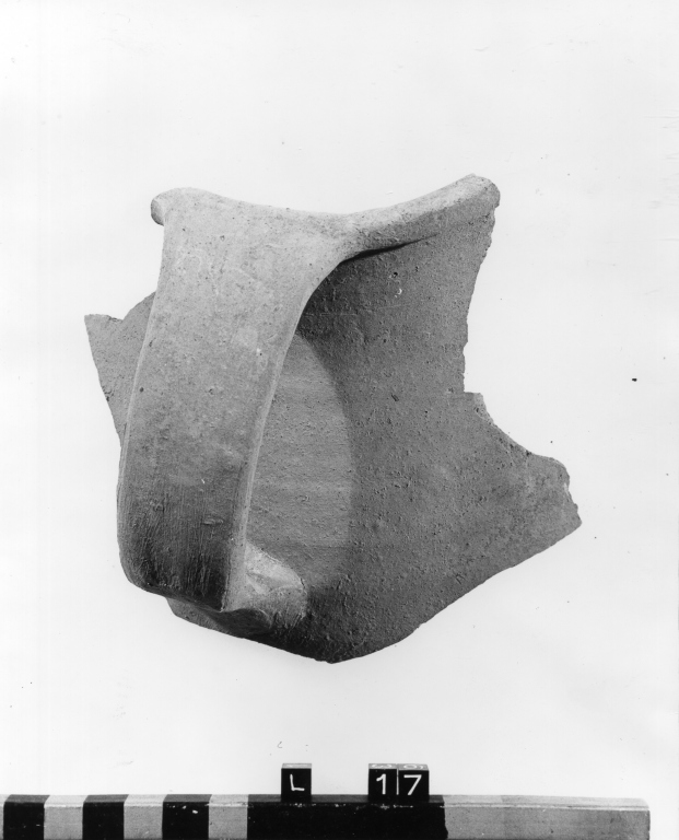 olla, frammento - ambito laziale (secc. IV/ V)