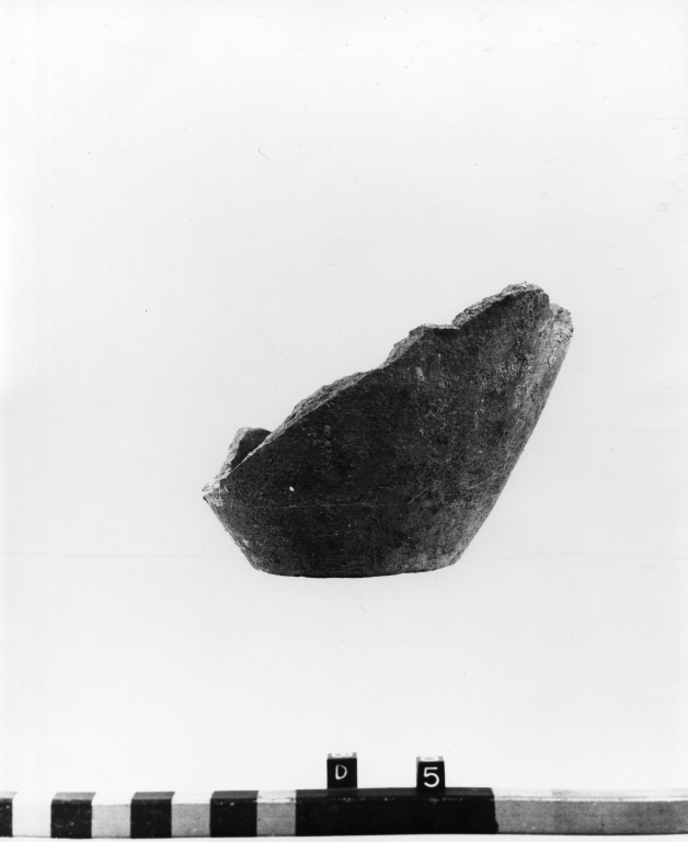 olla, frammento - ambito laziale (secc. VII/ X)