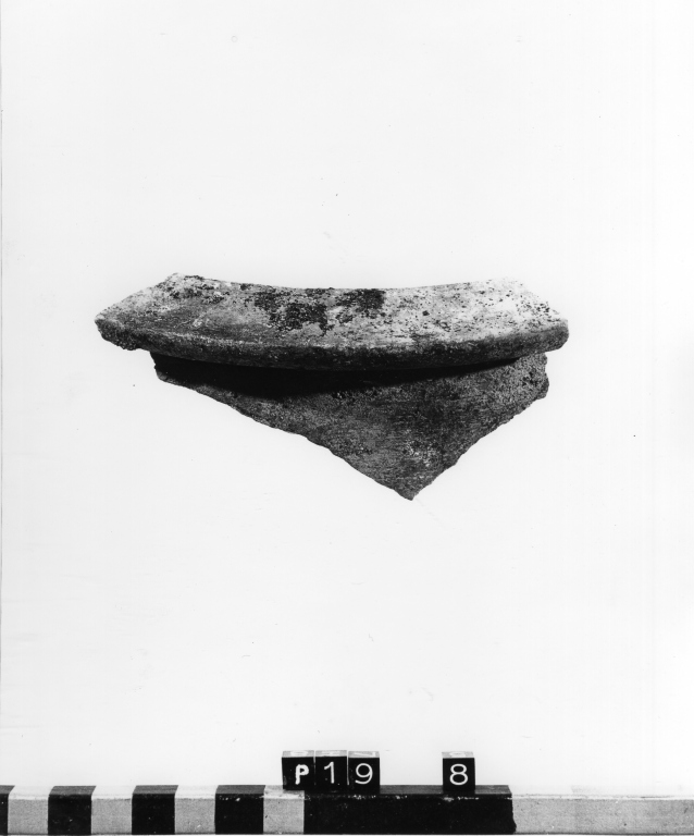 scodella, frammento - ambito laziale (secc. XII/ XIII)