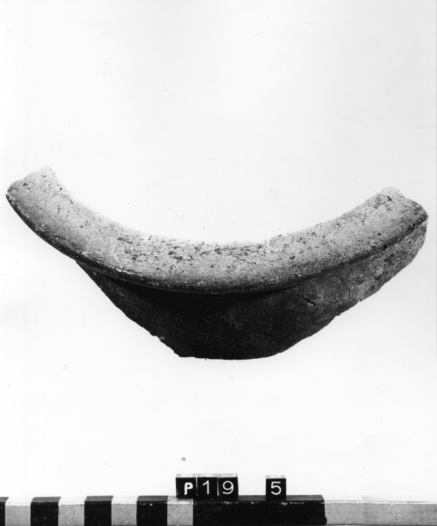 scodella, frammento - ambito laziale (secc. XII/ XIII)