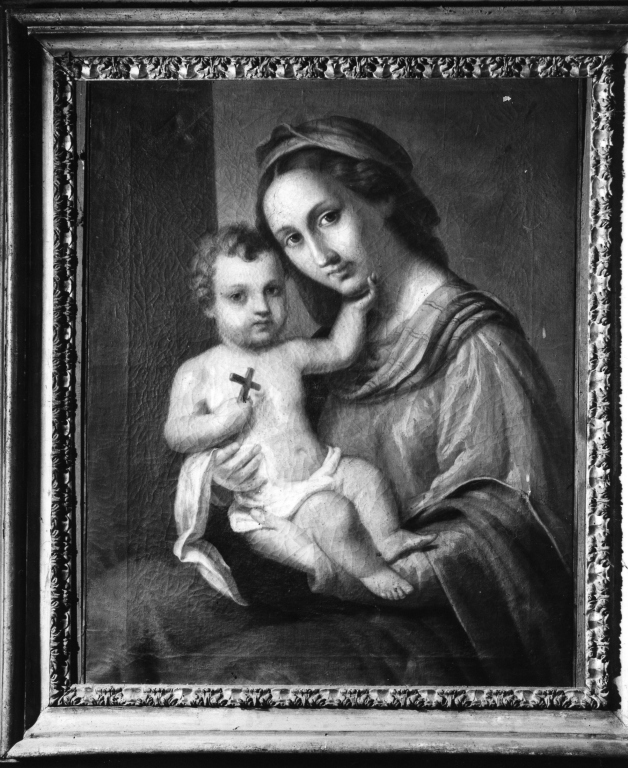 Madonna con Bambino (dipinto) - ambito romano (seconda metà sec. XVIII)