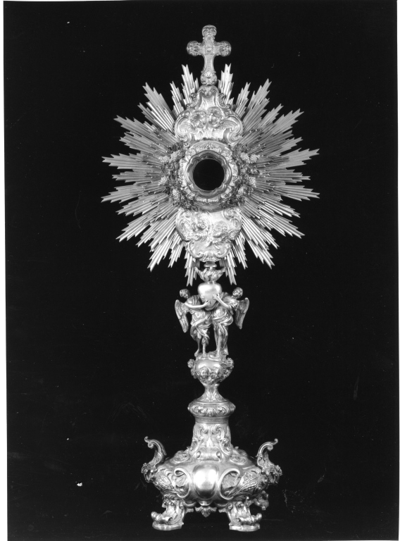 reliquiario - ambito napoletano (seconda metà sec. XIX)