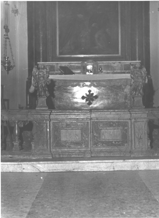 balaustrata - ambito laziale (fine sec. XVII)