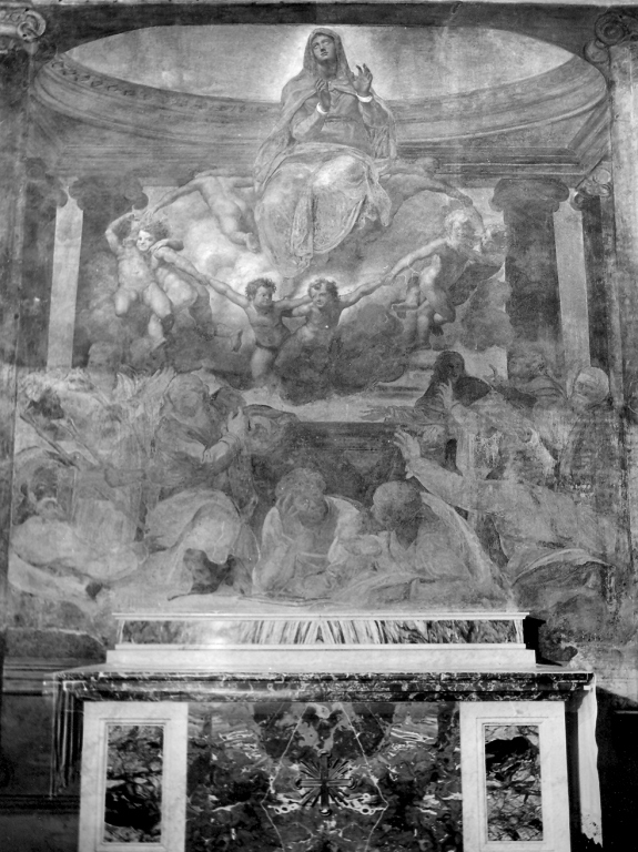 assunzione della Madonna (dipinto) di Ricciarelli Daniele detto Daniele da Volterra (sec. XVI)