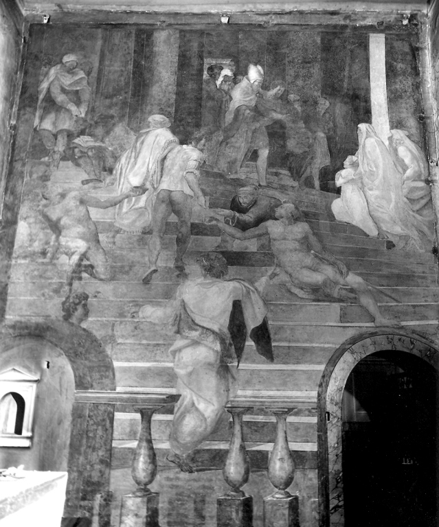presentazione di Maria Vergine al tempio (dipinto) di Ricciarelli Daniele detto Daniele da Volterra (sec. XVI)